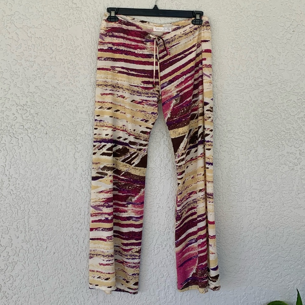 Stylish Multicolor Wide Leg Pants